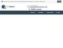 Tablet Screenshot of ntmbilisim.net